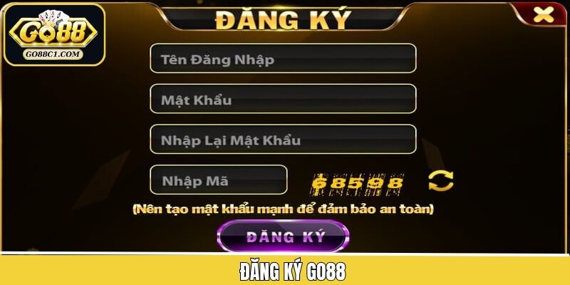 Đăng Ký Go88 - Hướng Dẫn Quy Trình Dễ Dàng Cho Hội Viên