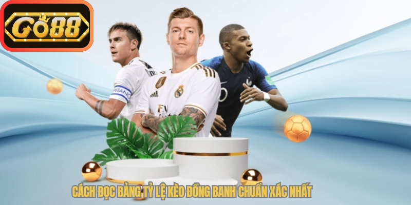 Cách đọc bảng tỷ lệ kèo đồng banh chuẩn xác nhất