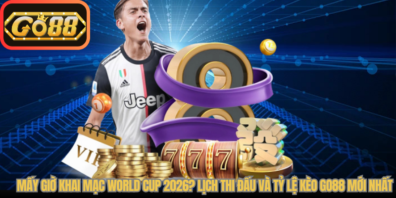 Mấy Giờ Khai Mạc World Cup 2026? Lịch Thi Đấu Và Tỷ Lệ Kèo Go88 Mới Nhất