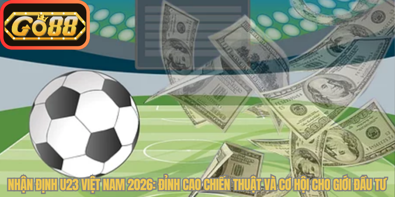 Nhận Định U23 Việt Nam 2026: Đỉnh Cao Chiến Thuật Và Cơ Hội Cho Giới Đầu Tư