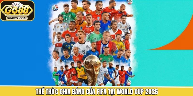 Thể thức chia các bảng ở World Cup 2026