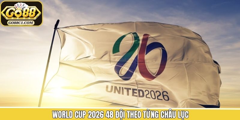 World Cup 2026 48 đội theo từng châu lục